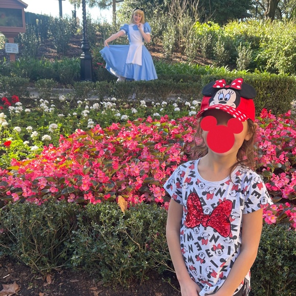 Disney Minnie Mouse Red Polka Dot Ears Hat - Picture 2 of 5